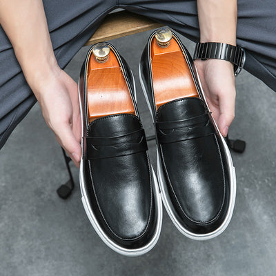 Zapatos Casuales de Cuero para Hombre Talla Grande - Estilo Ejecutivo - Image 15