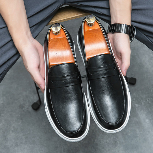 Zapatos Casuales de Cuero para Hombre Talla Grande - Estilo Ejecutivo - Image 15