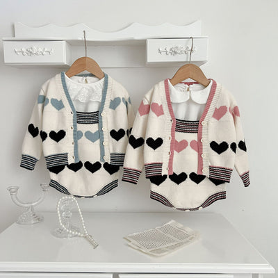 Pelele Tejido Estilo Vaquero con Tirantes y Mangas Largas para Bebé - Image 11