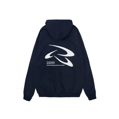 Sudadera con Capucha Retro Bordada para Hombre - Image 10