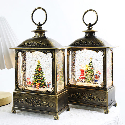 Lámpara Musical de Cristal para Navidad con Caja de Música - Image 13