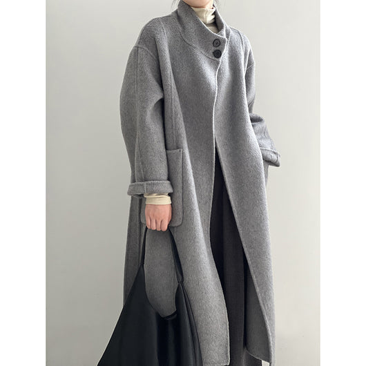 Abrigo de Lana Premium para Mujer - Elegancia y Calidez - Image 18