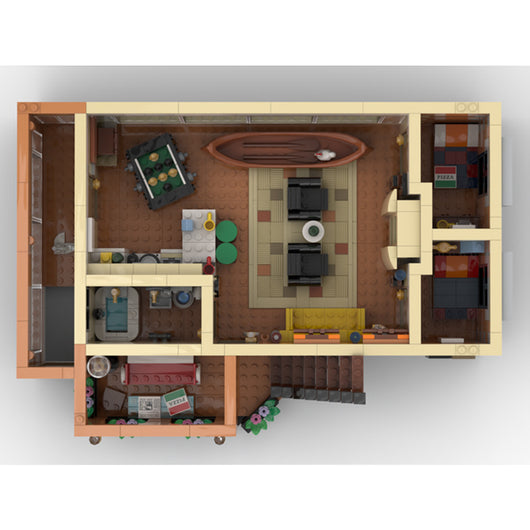 Set de Construcción Apartamento de Friends y Bar McLaren - Image 9