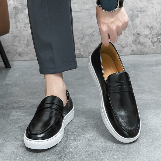 Zapatos Casuales de Cuero para Hombre Talla Grande - Estilo Ejecutivo - Image 28