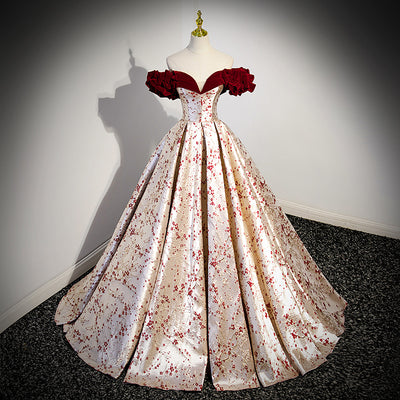 Vestido de Novia Hombros Descubiertos con Detalles de Encaje Pesado - Image 7