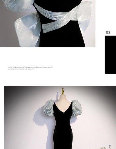 Vestido de Rendimiento con Falda Fluida y Lazo Trasero para Mujer - Image 16