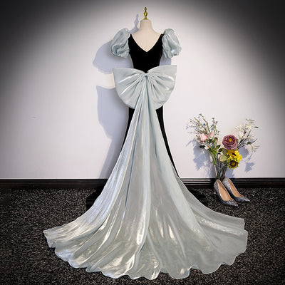 Vestido de Rendimiento con Falda Fluida y Lazo Trasero para Mujer - Image 21