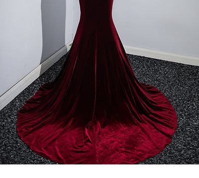 Vestido de Noche Terciopelo Performance para Mujer - Image 30