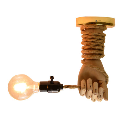 Lámpara de Pared LED Madera Estilo Europeo para Mesita de Noche - Image 13