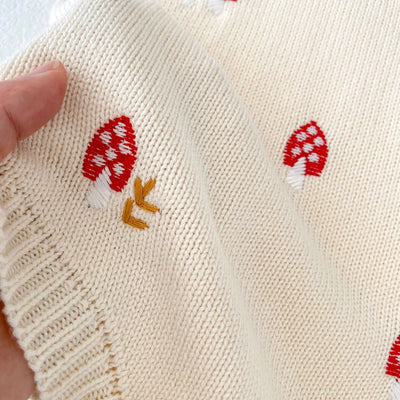 Conjunto de Punto para Bebé con Cuello de Loto Bordado - Ropa de Otoño - Image 18