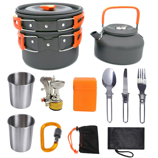 Kit de Cocina Portátil para Camping - Juego Completo de Aluminio - Image 2