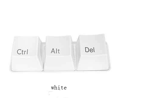 Taza Publicitaria Botón Clásico Blanco y Negro - Image 9