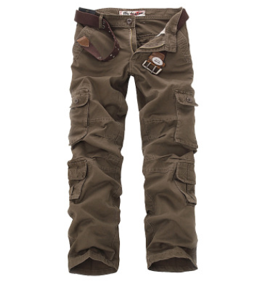Pantalones de Trabajo Multibolsillos XL - Casuales Cómodos para Hombre - Image 4