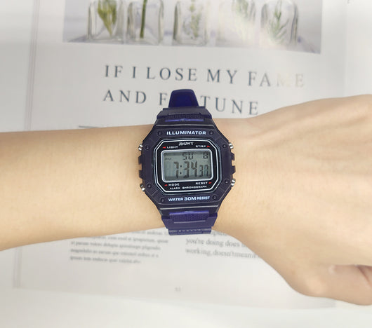 Reloj Deportivo Multifuncional Resistente al Agua - Pantalla Cuadrada Digital - Image 12