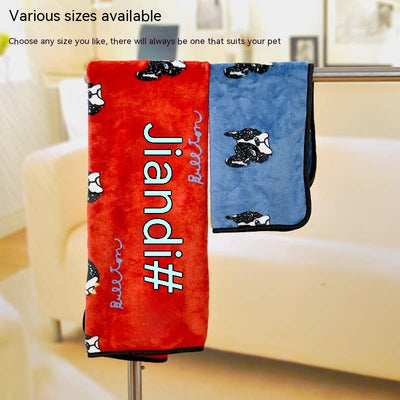 Manta de Felpa Coral para Cama de Perro - Image 15