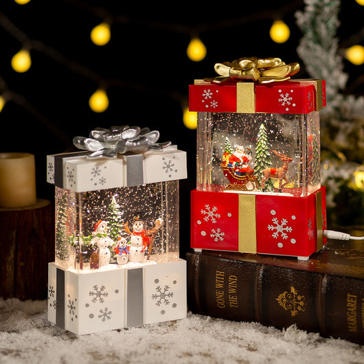 Lámpara Nocturna Esfera de Cristal - Adorno Navideño Luminoso - Image 9