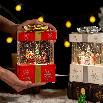 Lámpara Nocturna Esfera de Cristal - Adorno Navideño Luminoso - Image 11