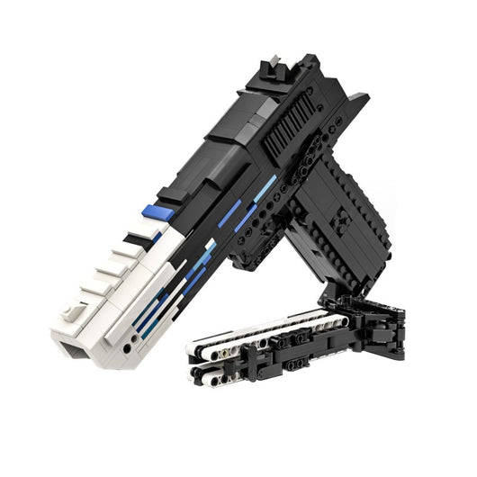 Pistola Águila del Desierto de Madera - Juguete Armable con Tecnología - Image 11