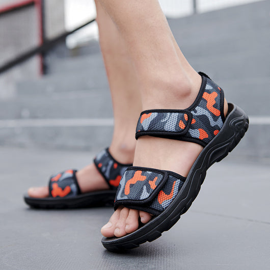 Sandalias Casuales de Verano para Hombre con Cierre de Velcro - Image 18
