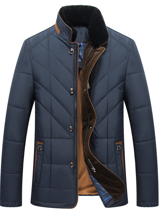 Abrigo Acolchado Cálido para Hombre Adulto Mayor - Invierno Premium - Image 10