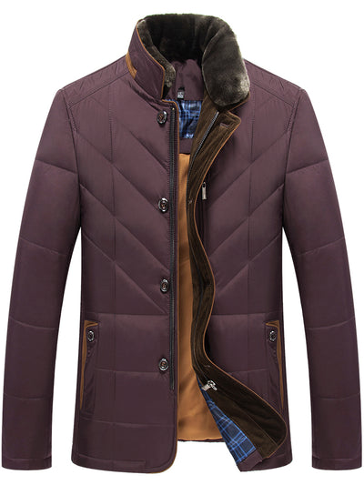 Abrigo Acolchado Cálido para Hombre Adulto Mayor - Invierno Premium - Image 11