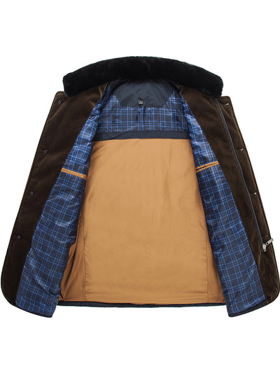 Abrigo Acolchado Cálido para Hombre Adulto Mayor - Invierno Premium - Image 12