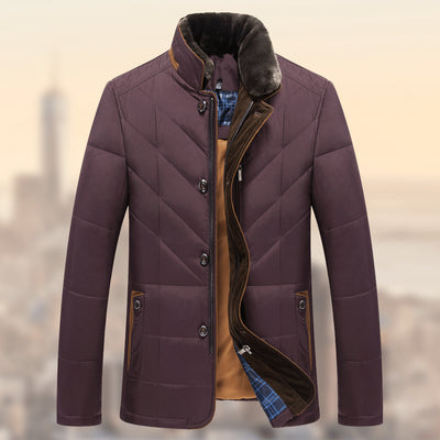 Abrigo Acolchado Cálido para Hombre Adulto Mayor - Invierno Premium - Image 14