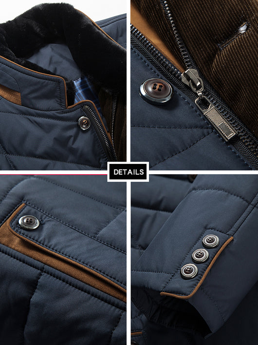Abrigo Acolchado Cálido para Hombre Adulto Mayor - Invierno Premium - Image 17