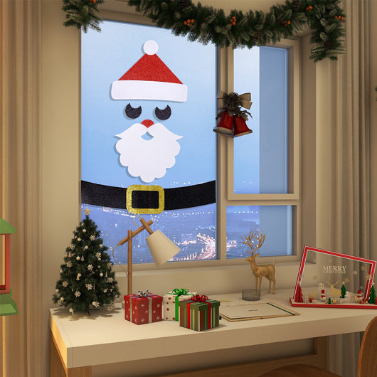 Adhesivos Decorativos Navideños de Fieltro para Puertas - Image 20