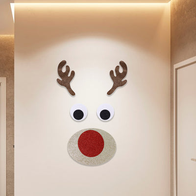 Adhesivos Decorativos Navideños de Fieltro para Puertas - Image 31