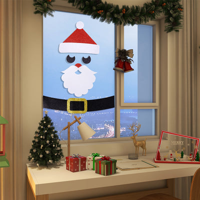 Adhesivos Decorativos Navideños de Fieltro para Puertas - Image 32