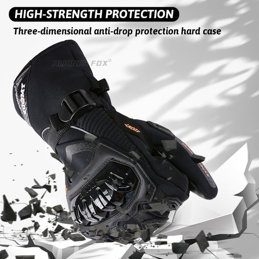 Guantes Térmicos para Moto con Pantalla Táctil, Impermeables y Resistentes al Viento - Image 8