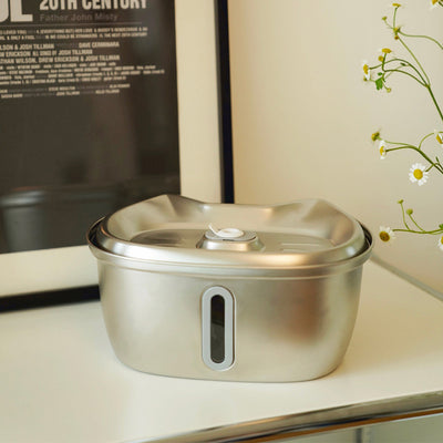 Dispensador de Agua para Mascotas 3L con Filtro de Acero Inoxidable - Image 10