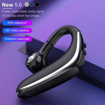 Auriculares Bluetooth de Oreja Colgante con Espera Prolongada - Image 3