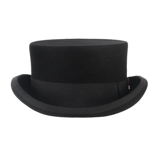 Sombrero de Fieltro de Lana Tipo Cilindro - Unisex para Mago y Eventos - Image 2