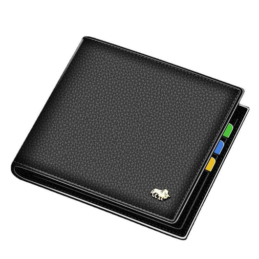 Cartera Corta para Hombre en Cuero Genuino con Múltiples Compartimientos - Image 13