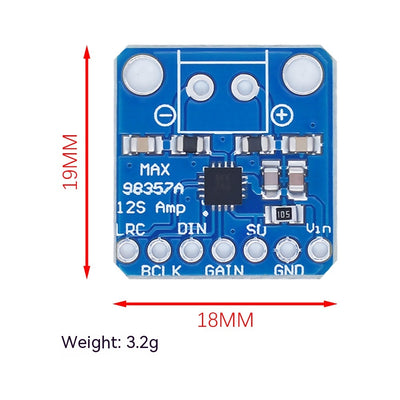 Módulo Amplificador de Audio Digital I2S 3W MAX98357A - Image 12