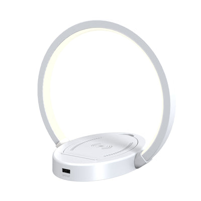 Lámpara Nocturna Inteligente con Altavoz Bluetooth, Cargador Inalámbrico 10W y Soporte para Teléfono - Image 23