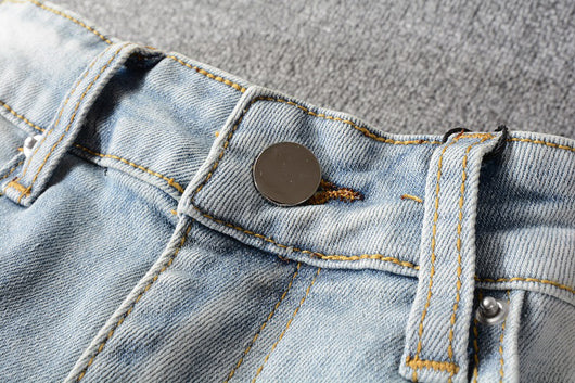 Jeans Skinny Ajustados con Algodón Elástico y Detalles Rotos - Image 15