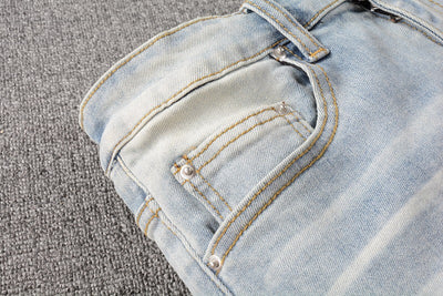 Jeans Skinny Ajustados con Algodón Elástico y Detalles Rotos - Image 21