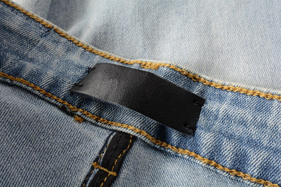 Jeans Skinny Ajustados con Algodón Elástico y Detalles Rotos - Image 23