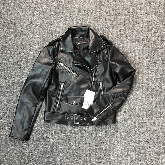 Chaqueta de Cuero para Mujer