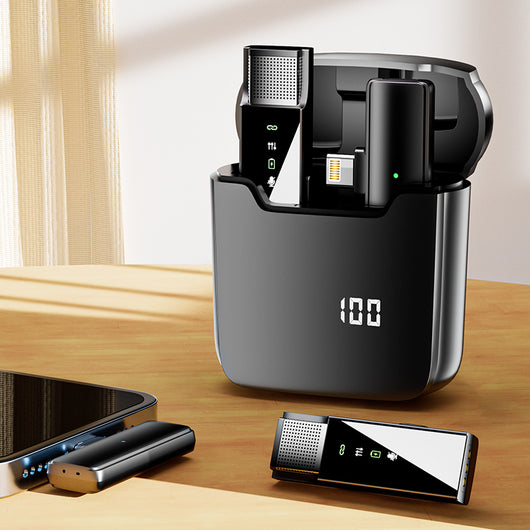 Micrófono Inalámbrico con Clip y Base de Carga - Image 7
