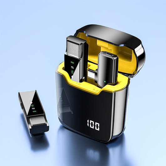 Micrófono Inalámbrico con Clip y Base de Carga - Image 10