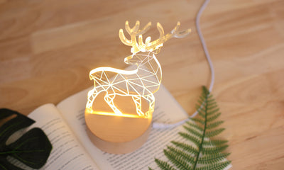 Lámpara 3D Decorativa de Noche - Image 4