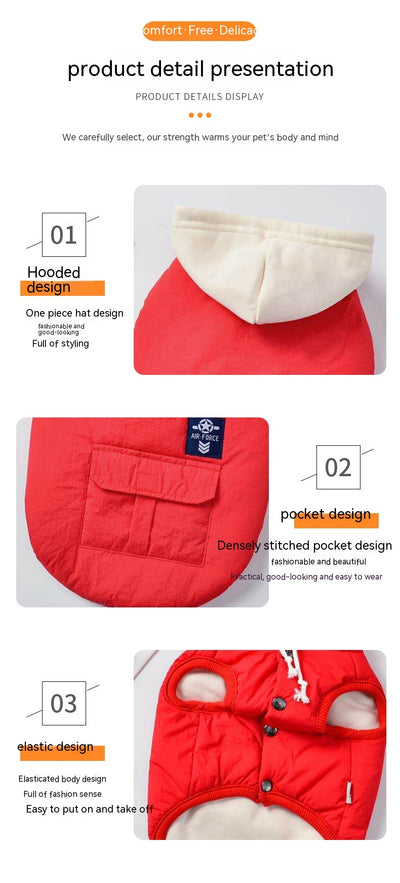 Chaleco Térmico de Algodón para Perros - Abrigo Cálido y Cómodo - Image 10