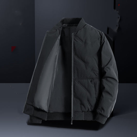 Chaqueta Acolchada Hombre Cuello Alto - Calidez y Estilo - Image 19