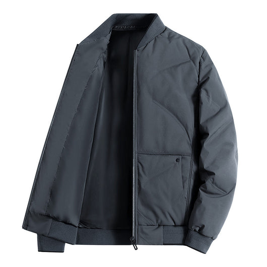 Chaqueta Acolchada Hombre Cuello Alto - Calidez y Estilo - Image 20