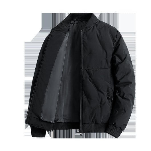 Chaqueta Acolchada Hombre Cuello Alto - Calidez y Estilo - Image 21