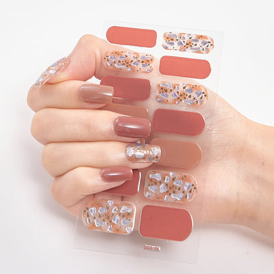 Stickers de Uñas Dorados Personalizados para Mujeres - Image 19